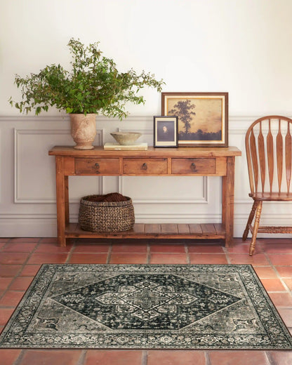 Santiago Soft Black Rug