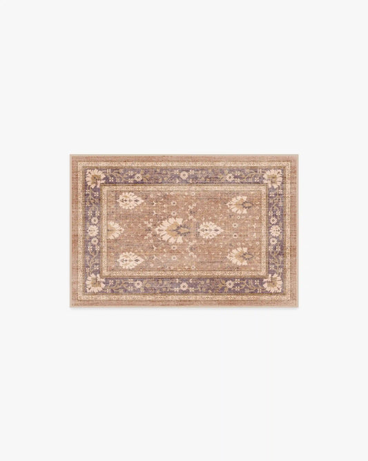 Serafina Taupe & Plum Rug