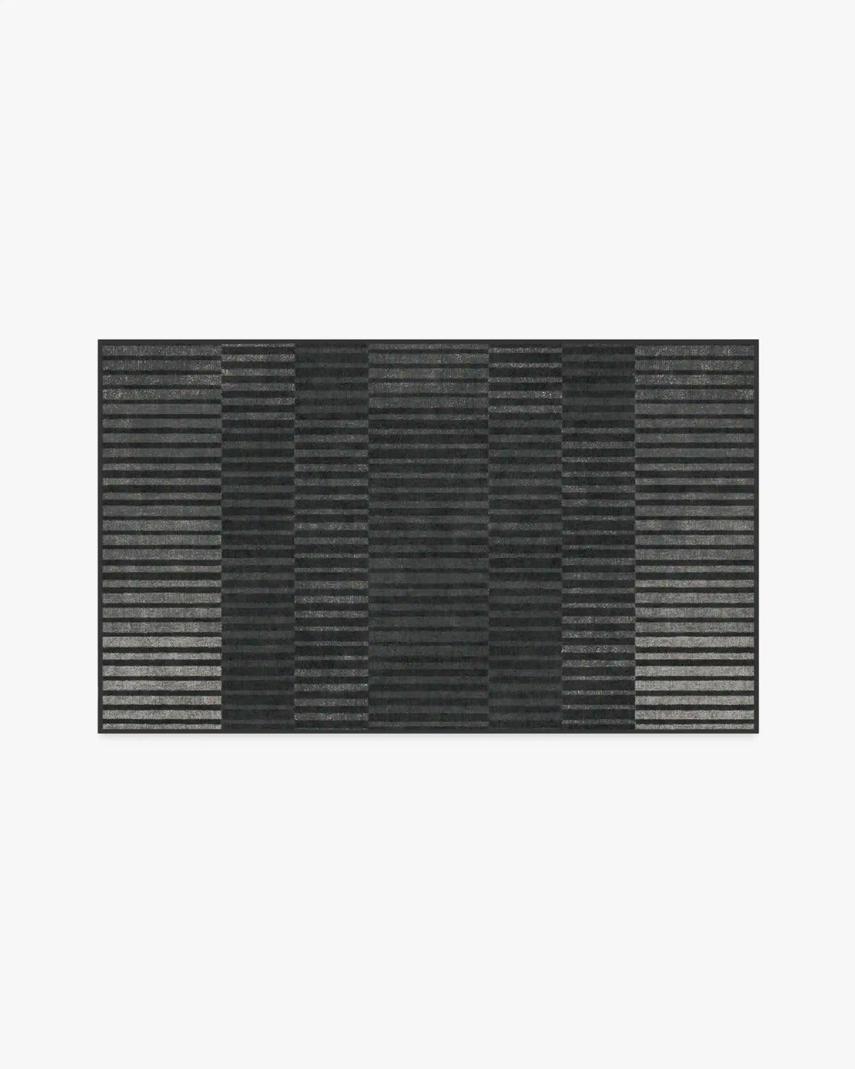 Shadow Stripe Charcoal Rug
