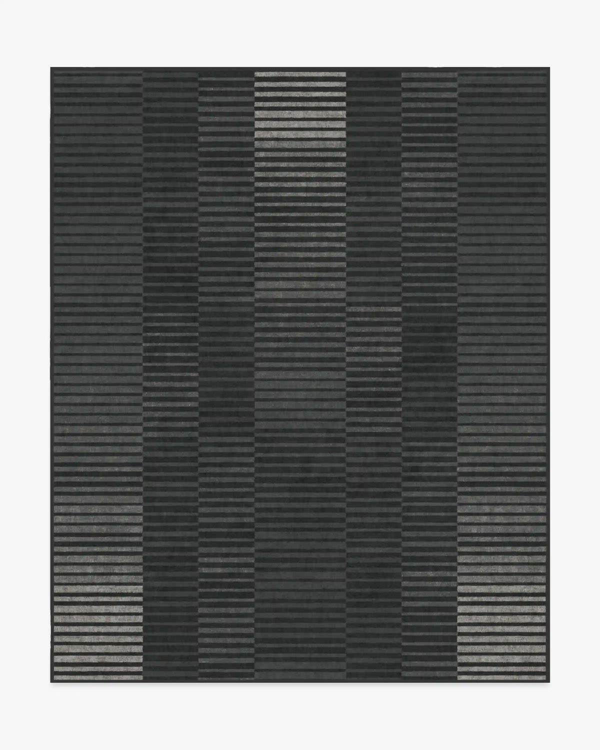 Shadow Stripe Charcoal Rug