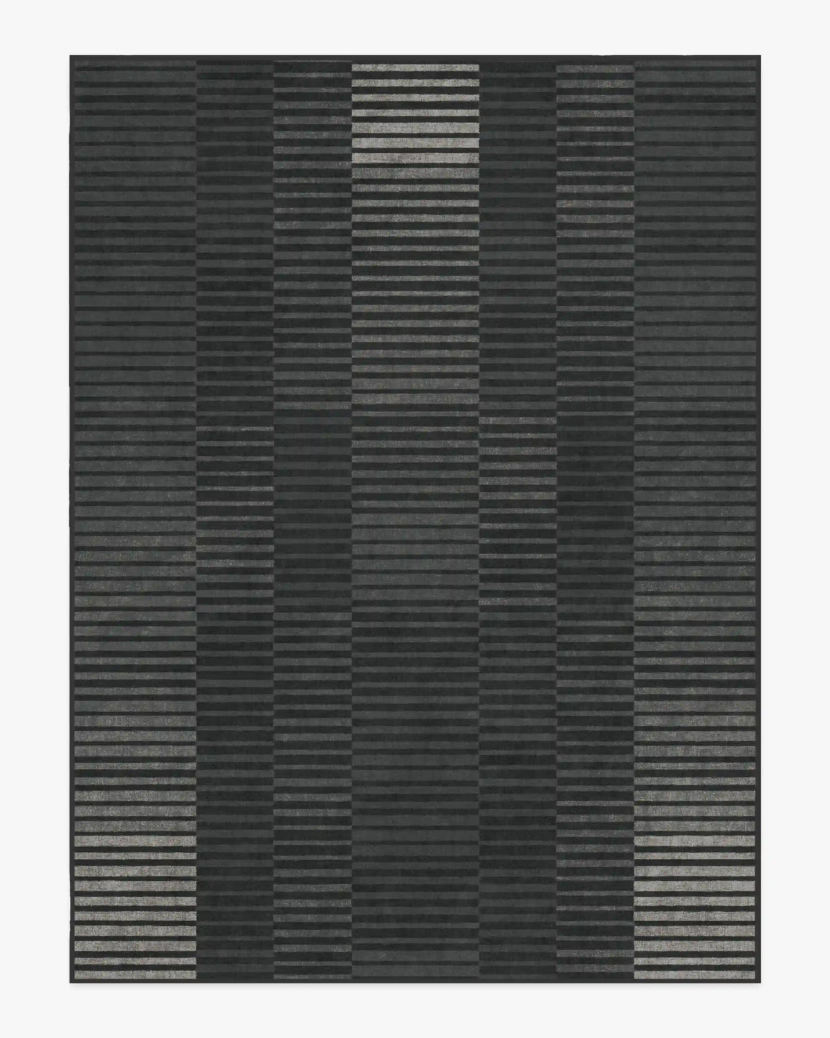 Shadow Stripe Charcoal Rug