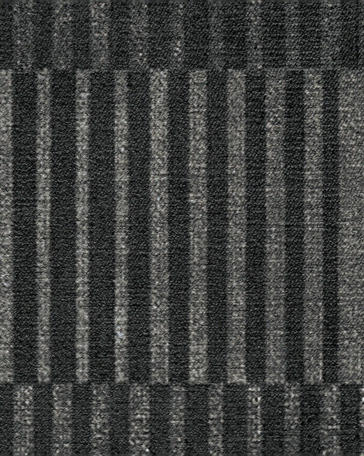 Shadow Stripe Charcoal Rug