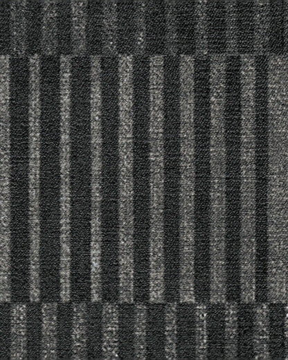 Shadow Stripe Charcoal Rug