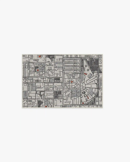 Smugglers Geo Grey Rug