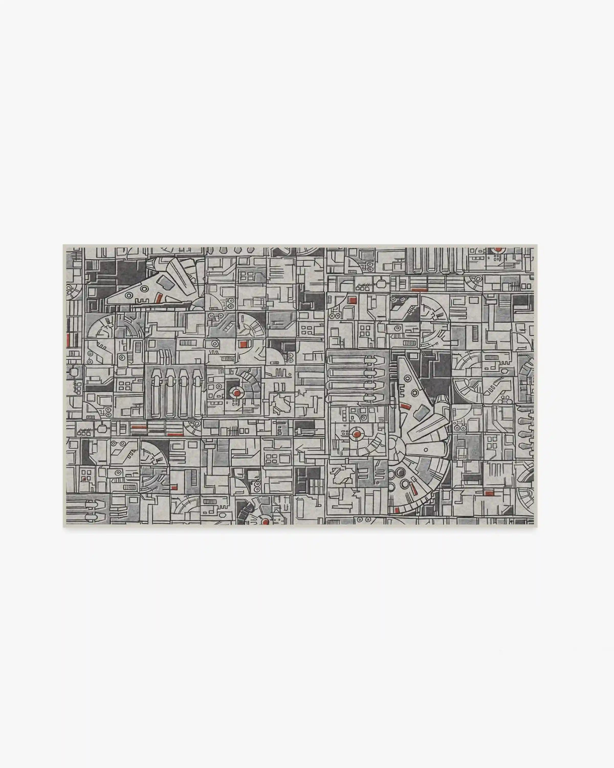 Smugglers Geo Grey Rug