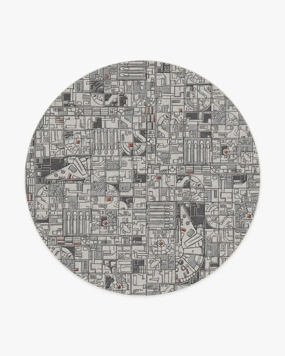 Smugglers Geo Grey Rug