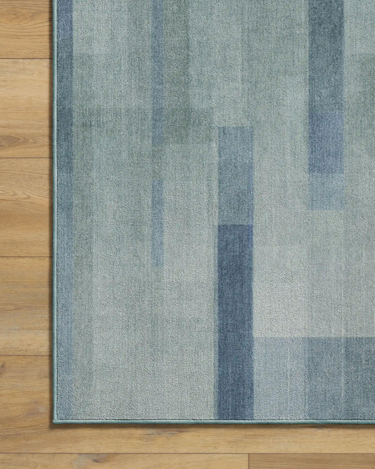 Solar Drift Silver Blue Rug