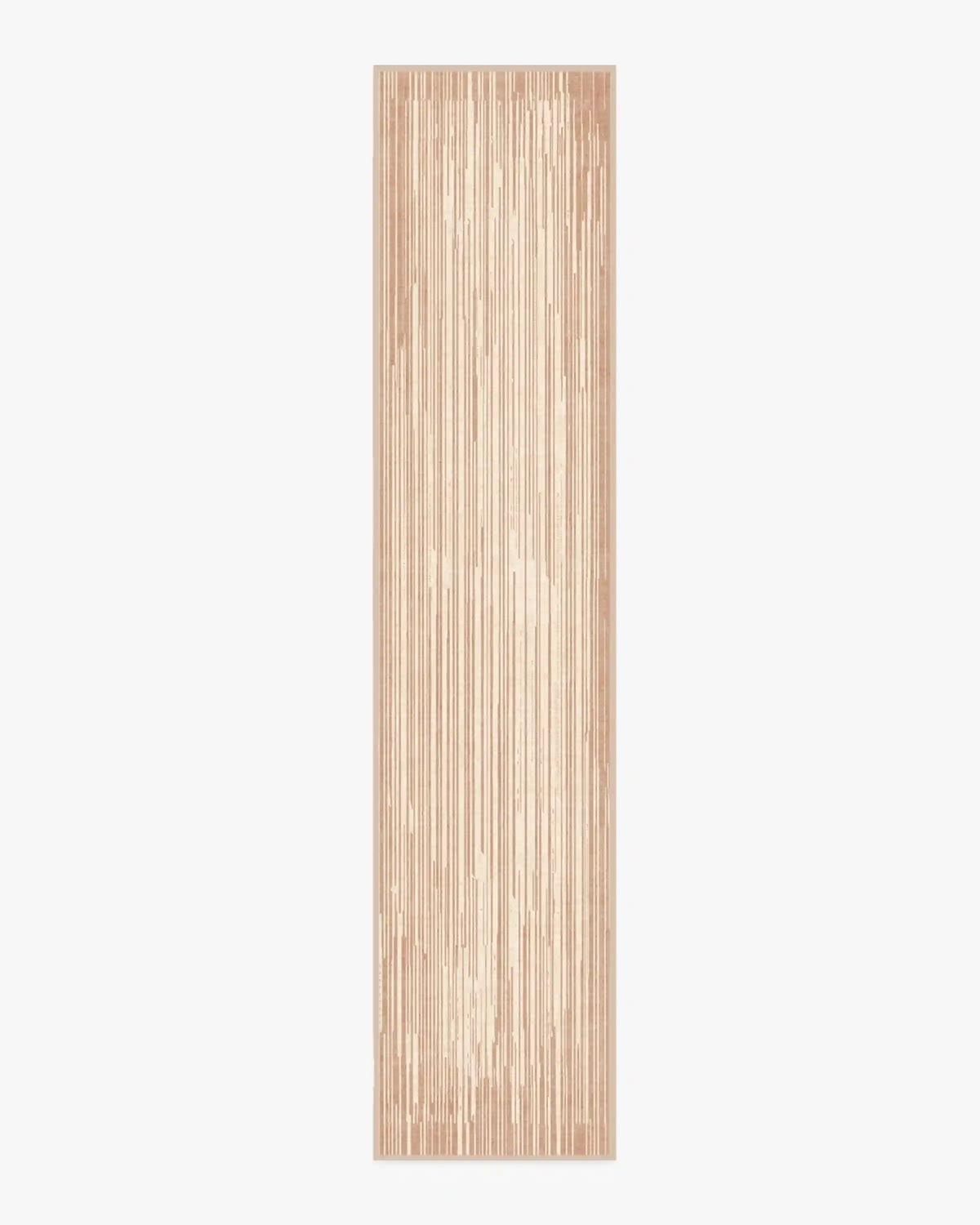 Striated Border Neutral Rug
