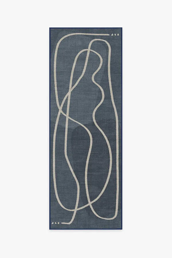 Strova Dusk Blue Rug
