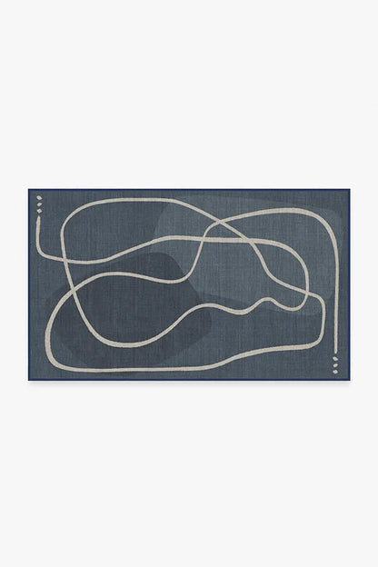Strova Dusk Blue Rug