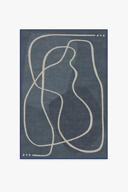 Strova Dusk Blue Rug