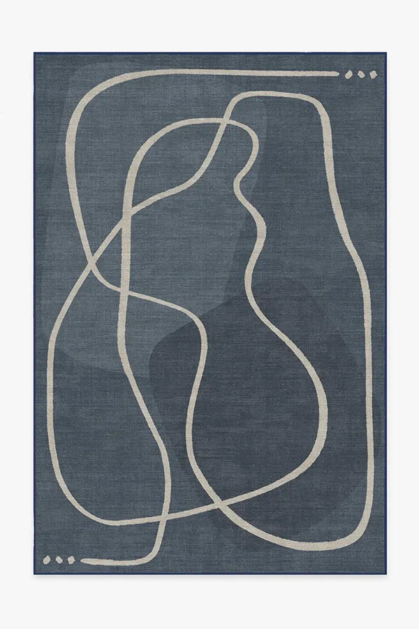 Strova Dusk Blue Rug