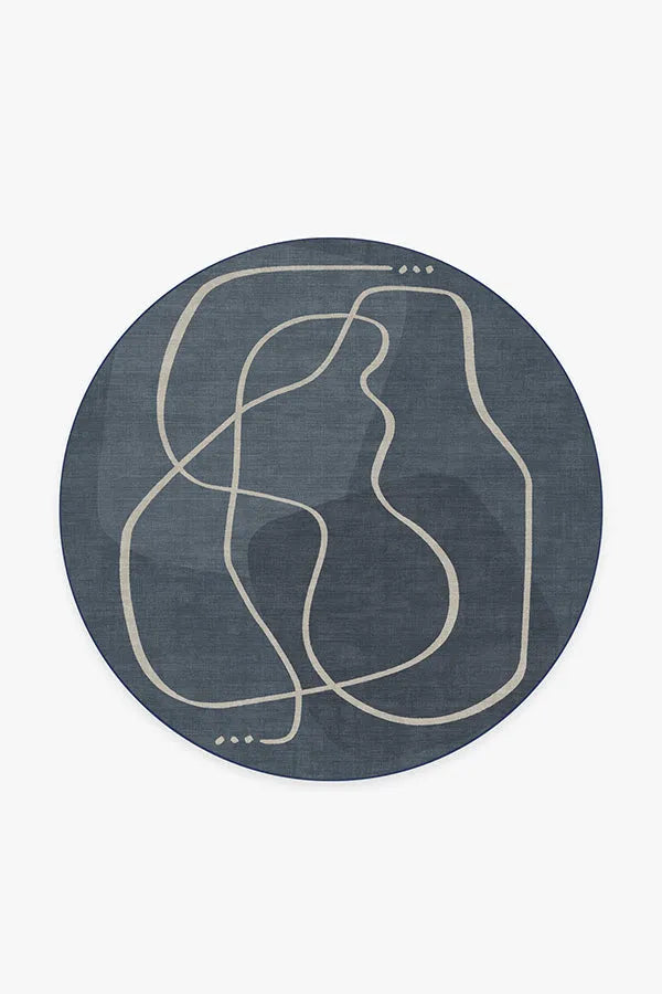 Strova Dusk Blue Rug