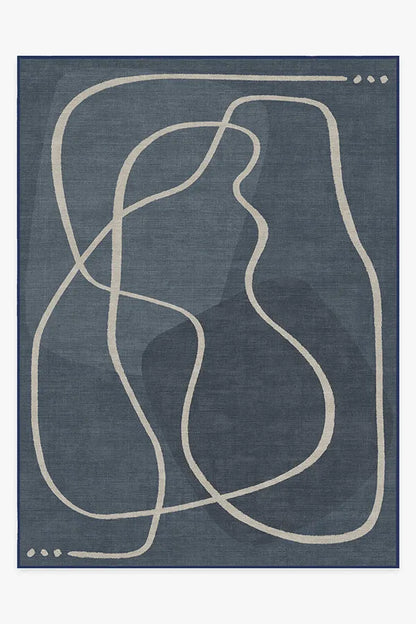 Strova Dusk Blue Rug