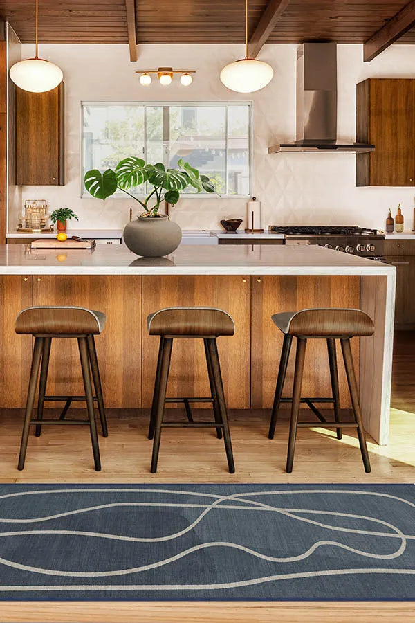 Strova Dusk Blue Rug