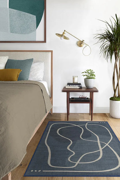 Strova Dusk Blue Rug