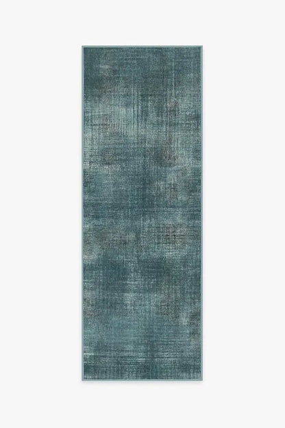 Sudaria Solid Teal Blue Rug