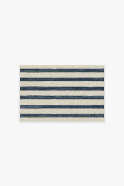 Sumi Sailor Stripe Navy Rug