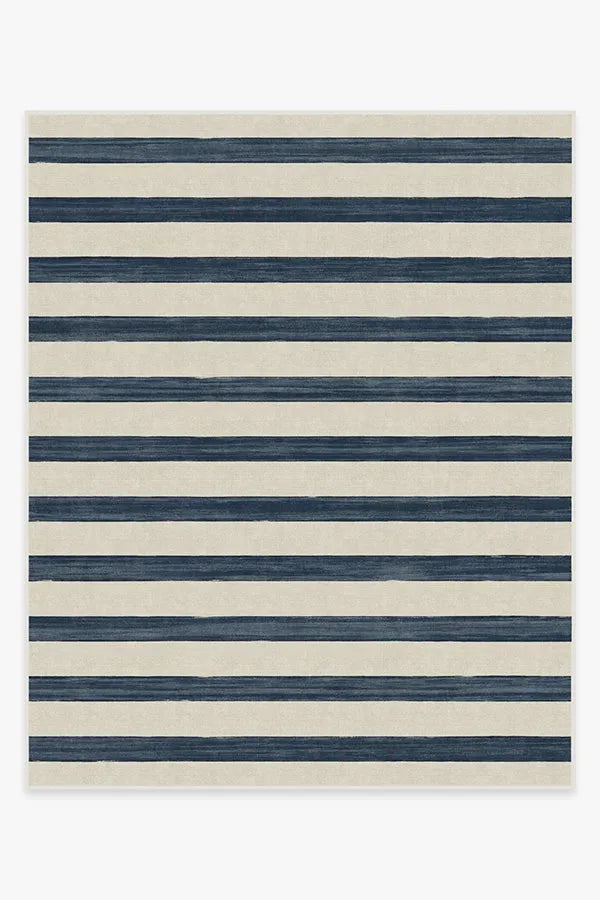 Sumi Sailor Stripe Navy Rug