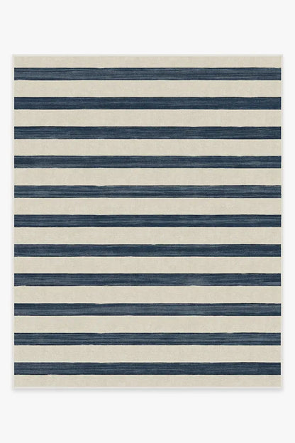 Sumi Sailor Stripe Navy Rug