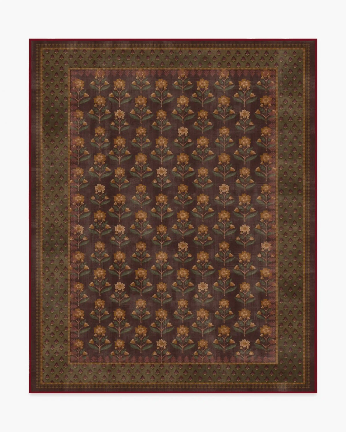 Sundara Brown & Olive Rug