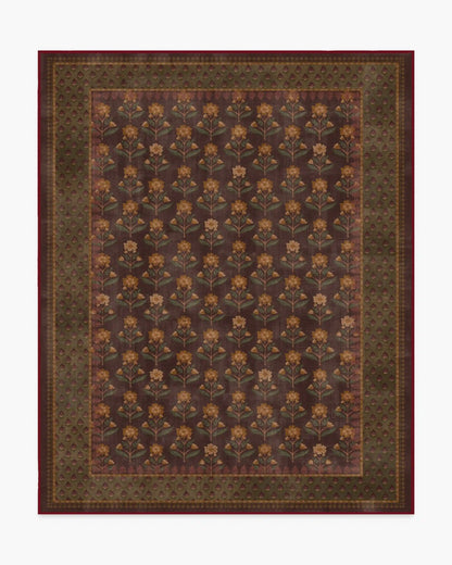 Sundara Brown & Olive Rug