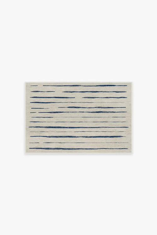 Talas Stripe Indigo Rug