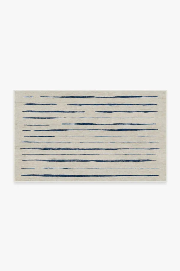 Talas Stripe Indigo Rug