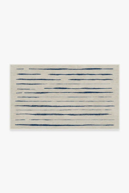 Talas Stripe Indigo Rug