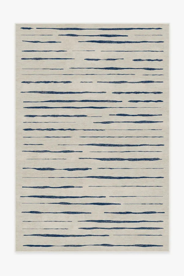 Talas Stripe Indigo Rug