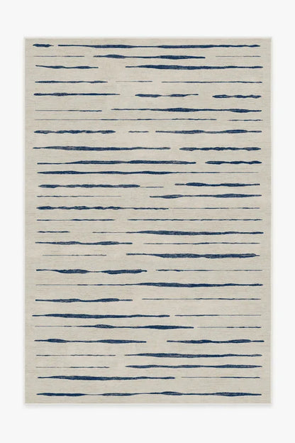 Talas Stripe Indigo Rug