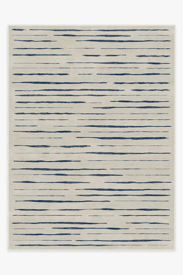 Talas Stripe Indigo Rug