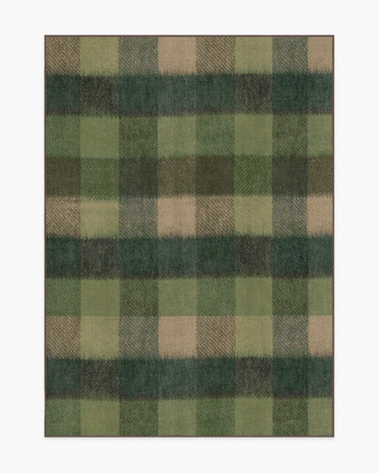 Tallitha Green & Tan Rug