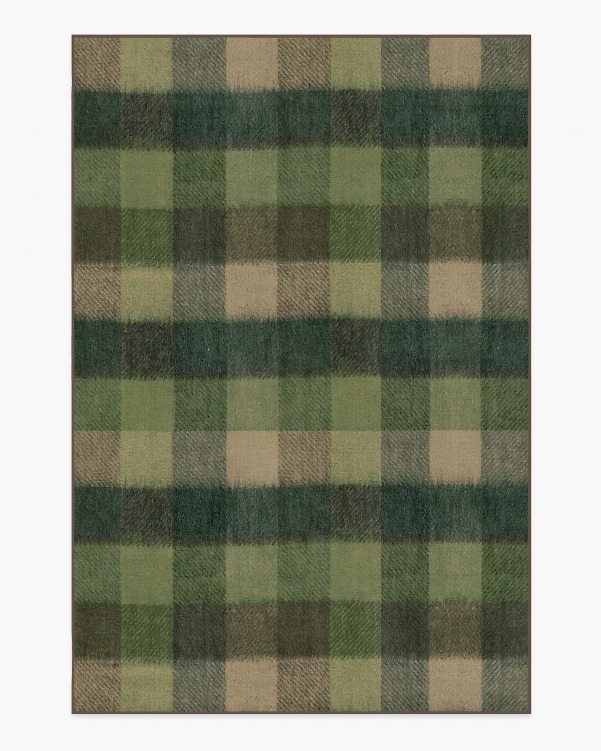Tallitha Green & Tan Rug