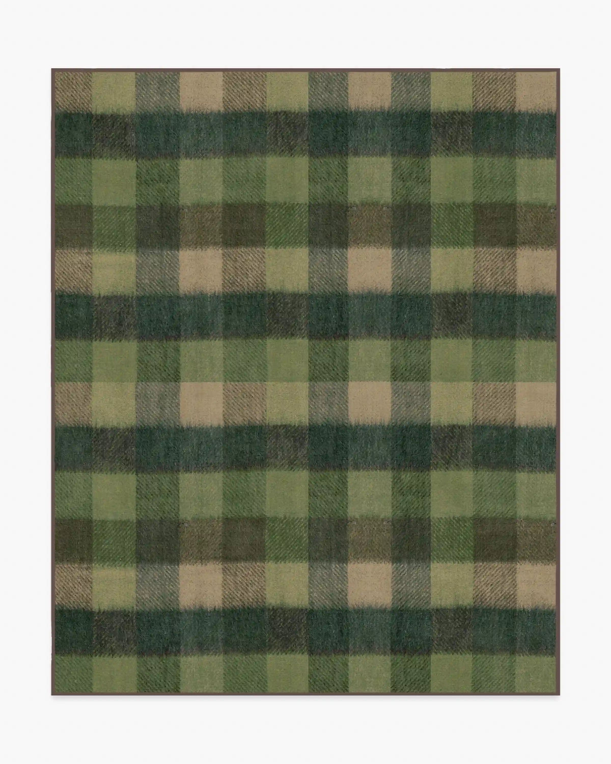 Tallitha Green & Tan Rug