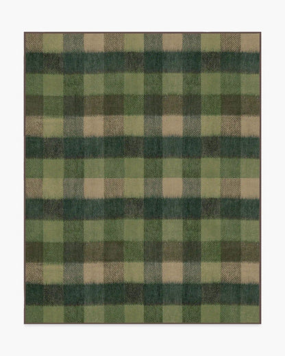 Tallitha Green & Tan Rug