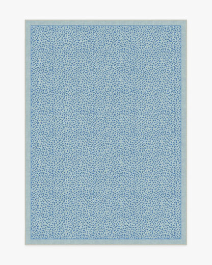 Teeny Terrazzo Blue Rug