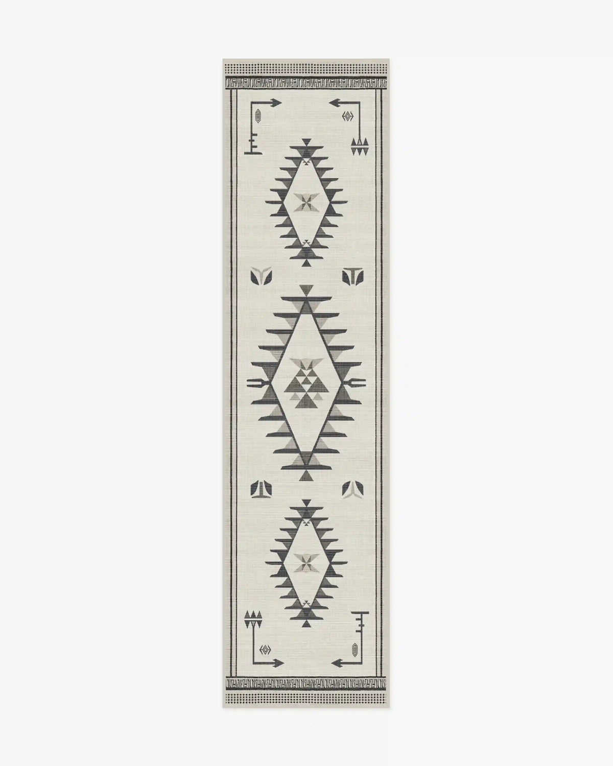 The Child Black & Cream Rug