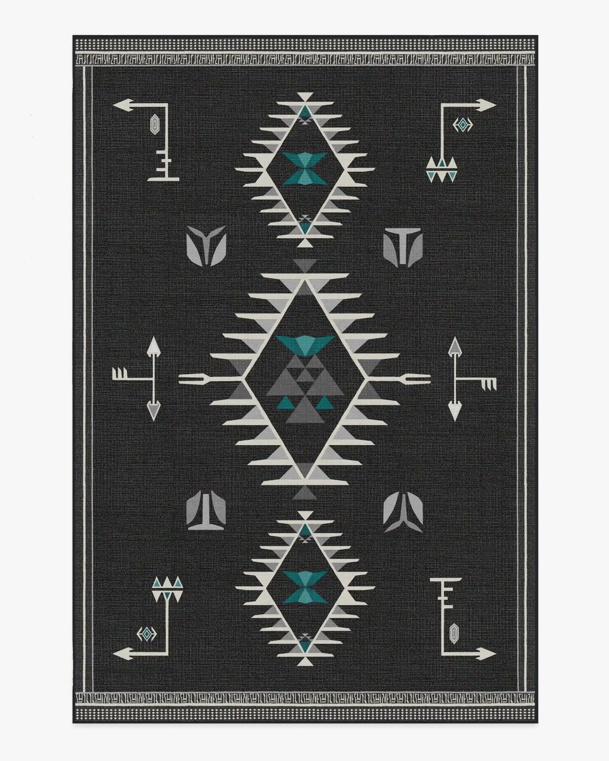 The Child Charcoal Rug