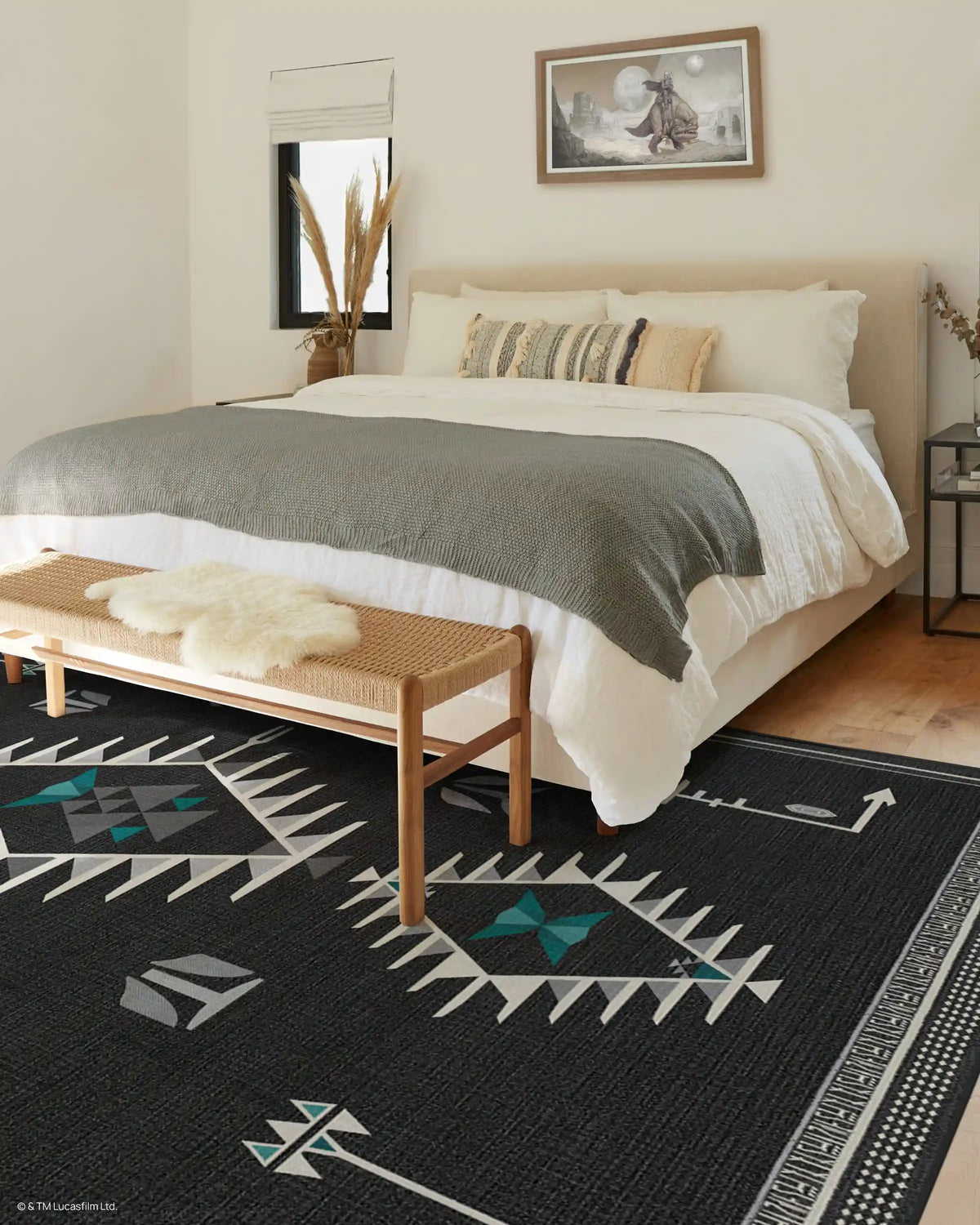 The Child Charcoal Rug
