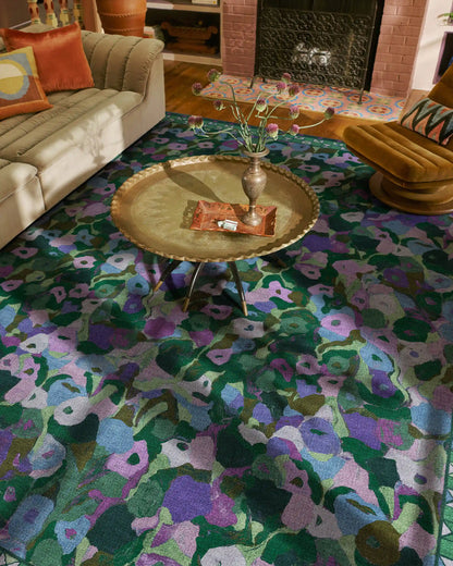 Vera Green & Plum Rug by Jungalow
