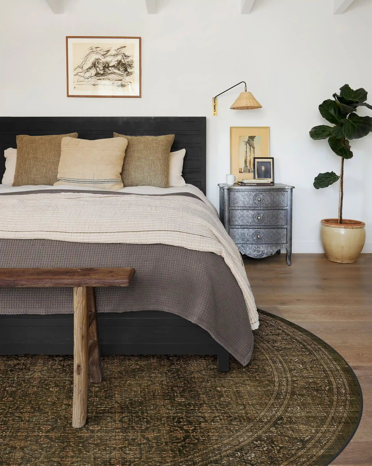 Vesper Olive & Gold Rug