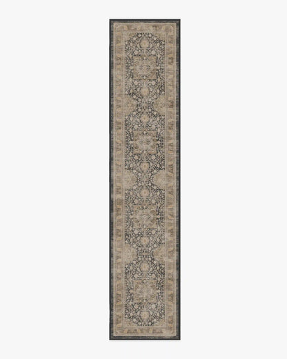 Zahra Ink & Vintage Citron Rug