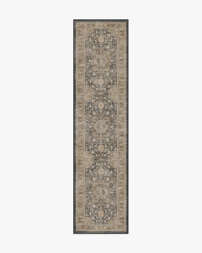 Zahra Ink & Vintage Citron Rug