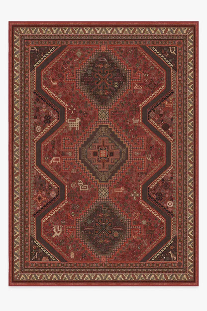 Zareen Scarlet Red Rug