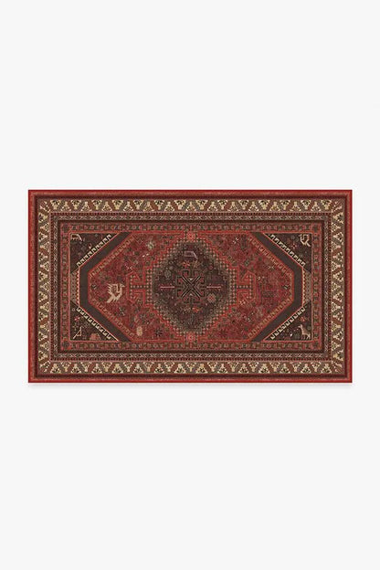 Zareen Scarlet Red Rug