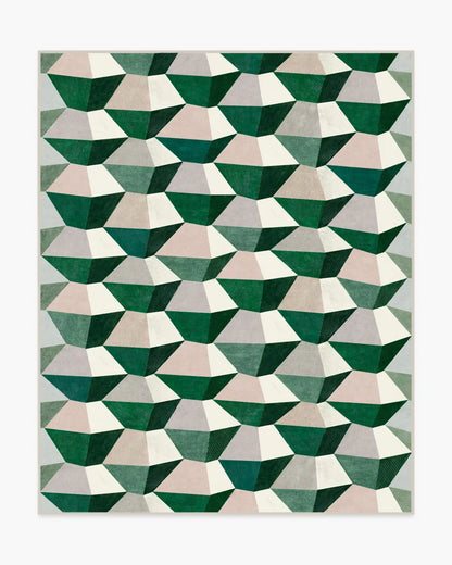 Zeno Green Rug
