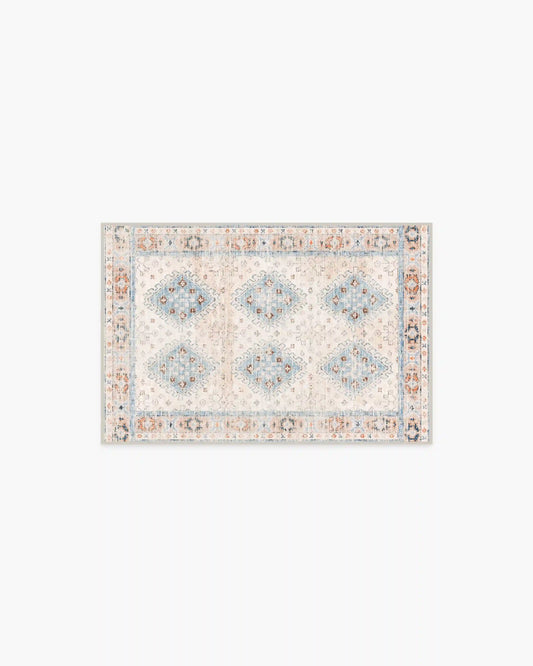 Zosia Cream & Light Blue Rug
