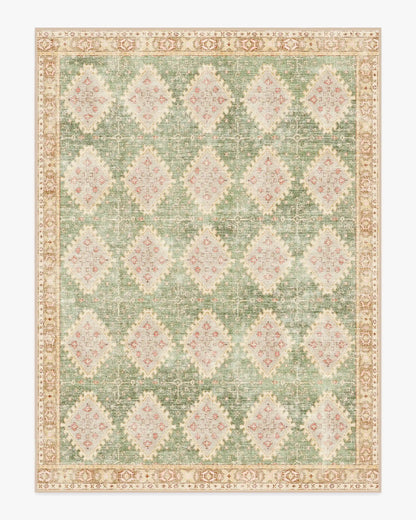 Zosia Sage & Gold Rug
