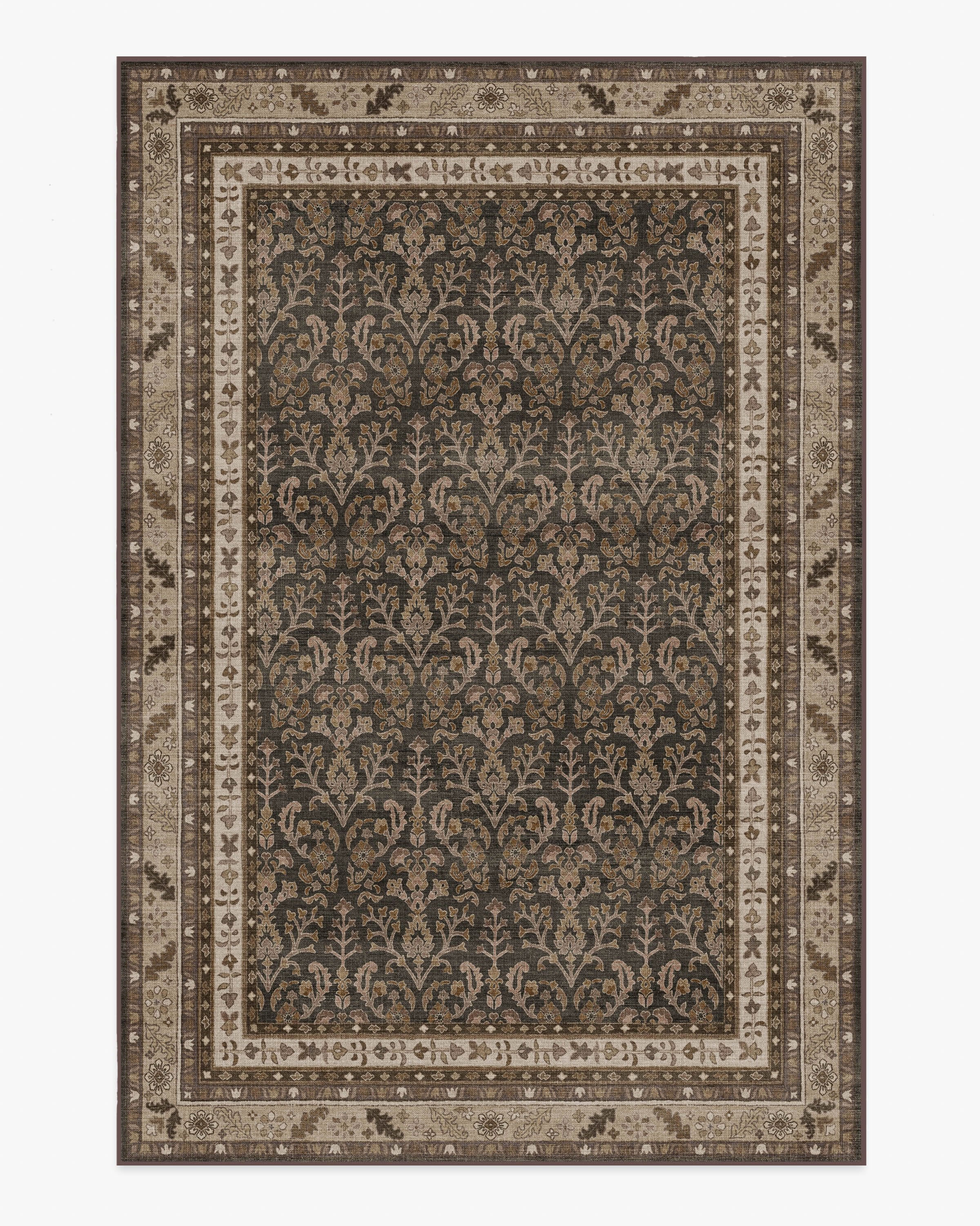 Eleanor Dark Wood Rug